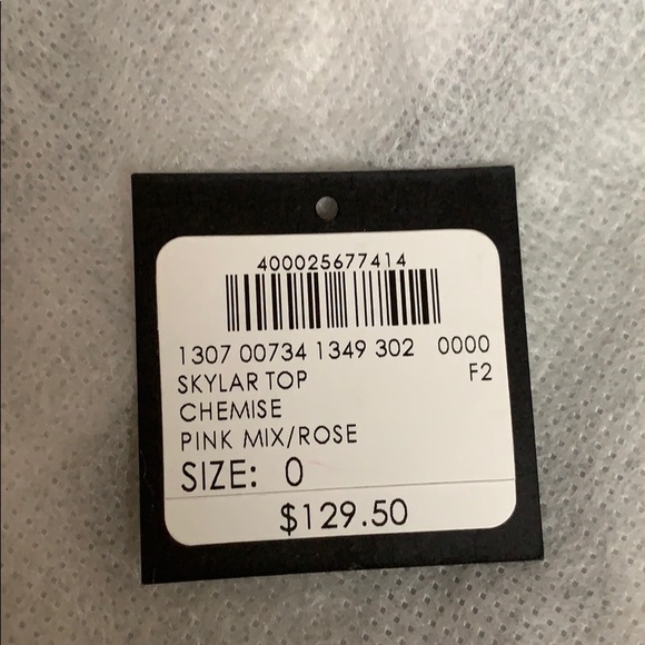 Club Monaco lilac one shoulder top, 0 - Picture 7 of 7